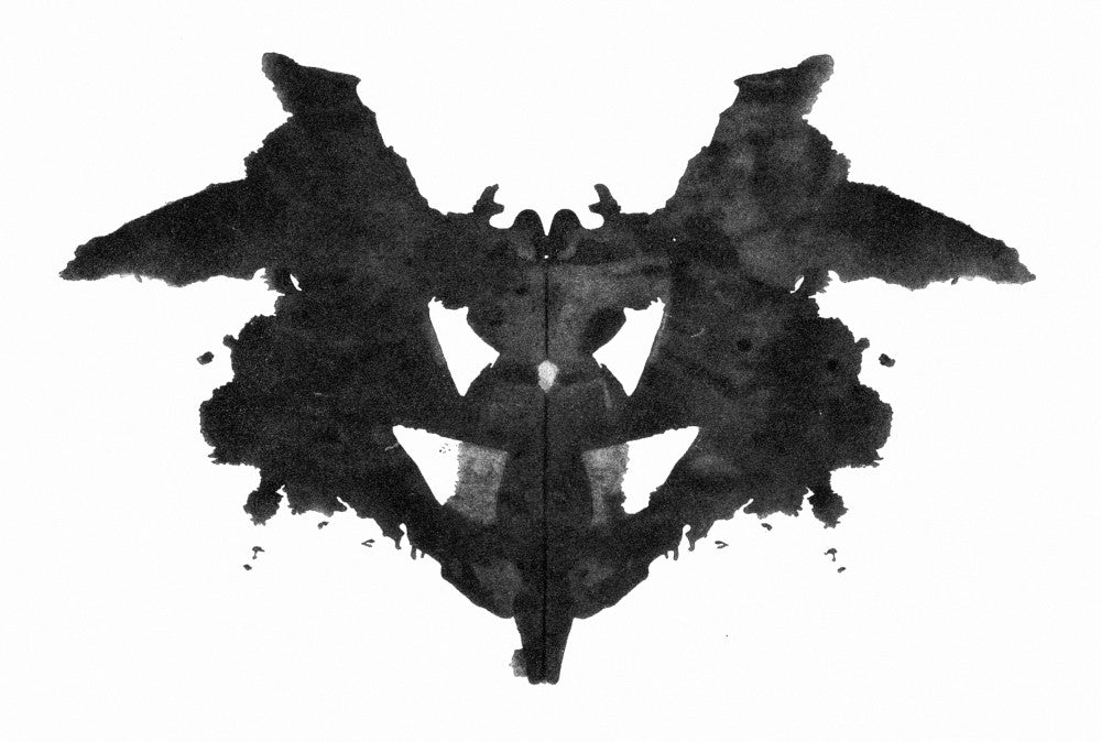 Rorschach Inkblot Test Fine Art Print by Granger Collection