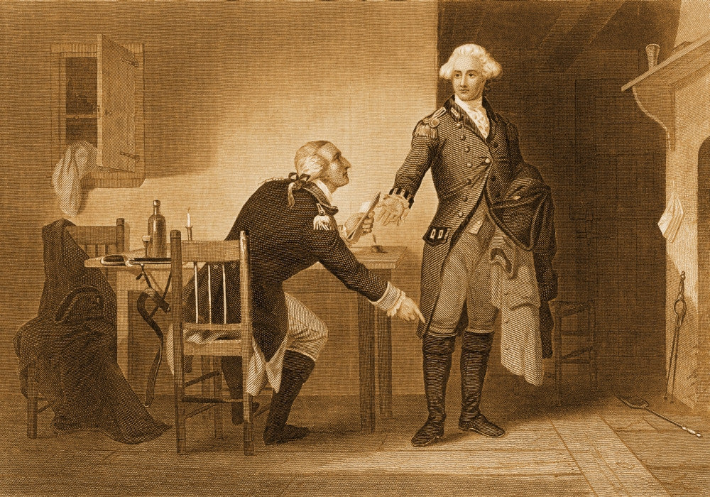 Treason of Benedict Arnold 1780 Fine Art Print by Science Source