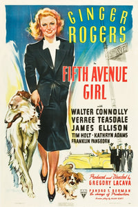 Fifth Avenue Girl Movie Poster Fine Art Print (1939)