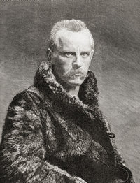 Fridtjof Nansen Fine Art Print - Norwegian Arctic Explorer by Ken Welsh