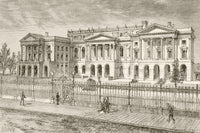 Osgoode Hall 19th Century Illustration Poster Print - Toronto