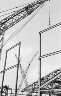 Steel Construction and Cranes Fine Art Print - Various Sizes