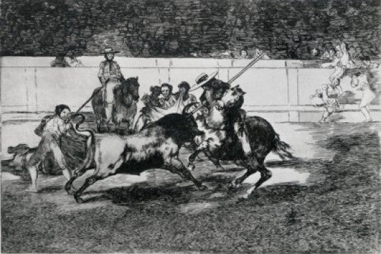 La Tauromaquia Series Fine Art Print by Francisco Goya y Lucientes