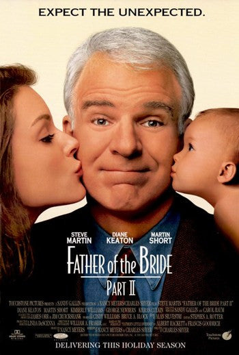 Father of the Bride Part II Movie Poster - 11x17 Print