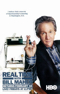 Real Time with Bill Maher Movie Poster - 11x17 Print