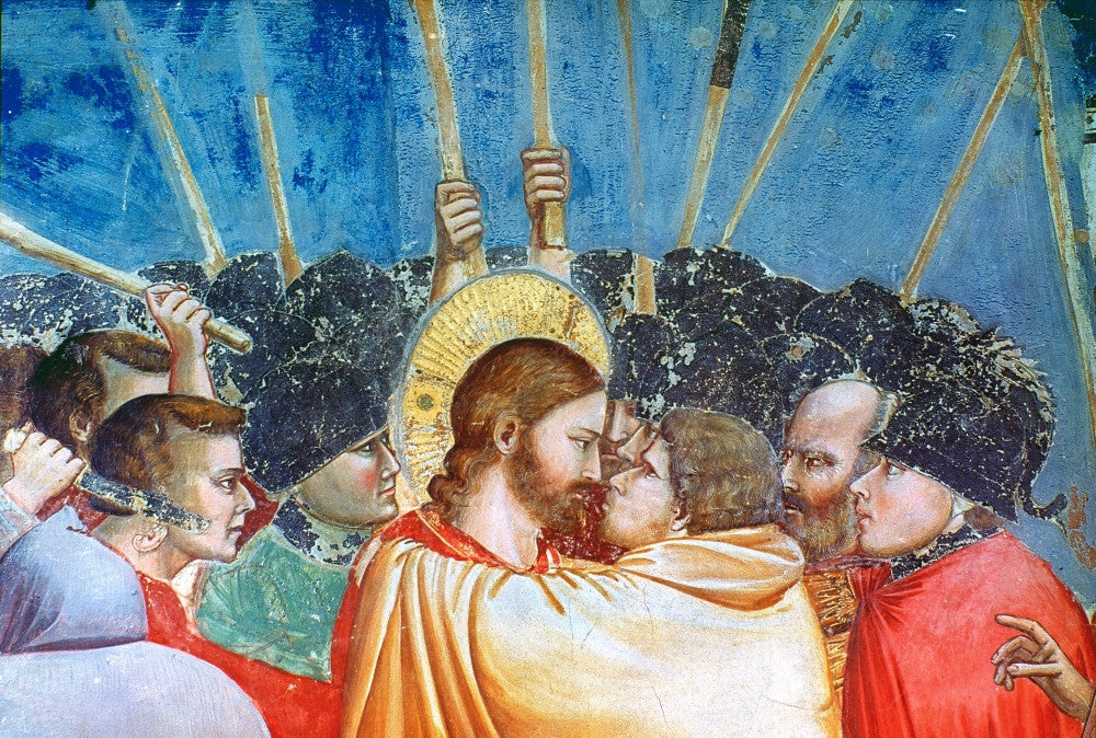 Giotto's Betrayal of Christ - Fine Art Print from Scrovegni Chapel