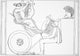 Homer Invoking The Muse Fine Art Print - Line Engraving by John Flaxman