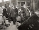 Silent Film Still: Trains featuring Greta Garbo Fine Art Print