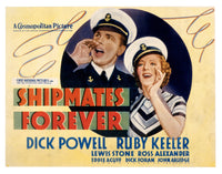 Shipmates Forever Movie Poster Fine Art Print (1935) - Dick Powell & Ruby Keeler