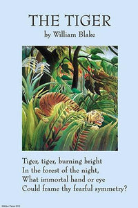 Fierce Tiger Fine Art Print by William Blake - Surrounded by Nature