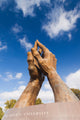 World's Largest Praying Hands Sculpture Poster Print - Oral Roberts University
