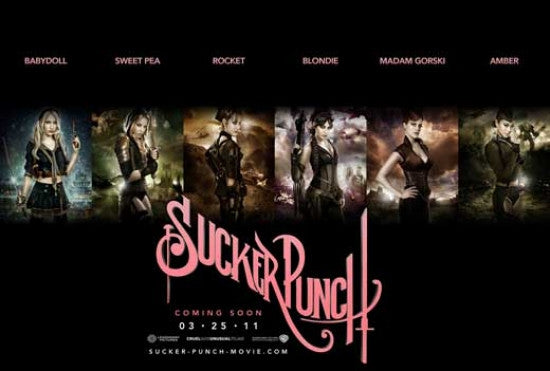 Sucker Punch Movie Poster Print (27x40) | Pop Culture Graphics
