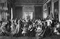 Victoria of England Royal Family Painting Print by Laurits Tuxen