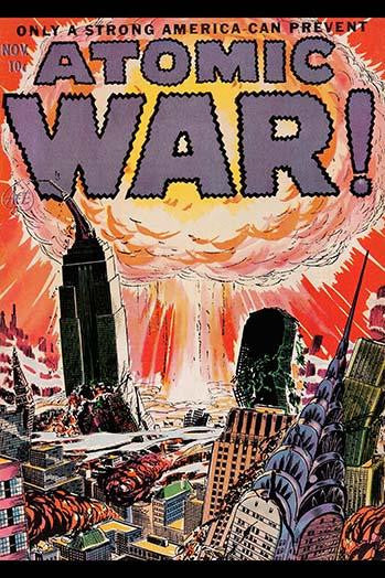 Atomic War World Comic Series Fine Art Print - Various Sizes