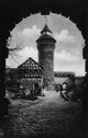 Nuremberg Castle Fine Art Print - Nsinwell Tower Photograph, C1920