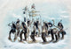 The Snow-Shoe Dance Fine Art Print from Currier & Ives