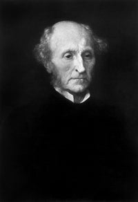 John Stuart Mill Oil on Canvas Fine Art Print by George Frederic Watts