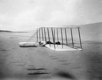 Orville Wright's Historic 1901 Biplane Glider Photograph Print