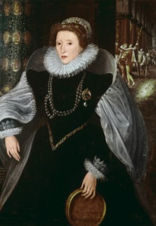 Queen Elizabeth of England Fine Art Print by Federico Zuccari