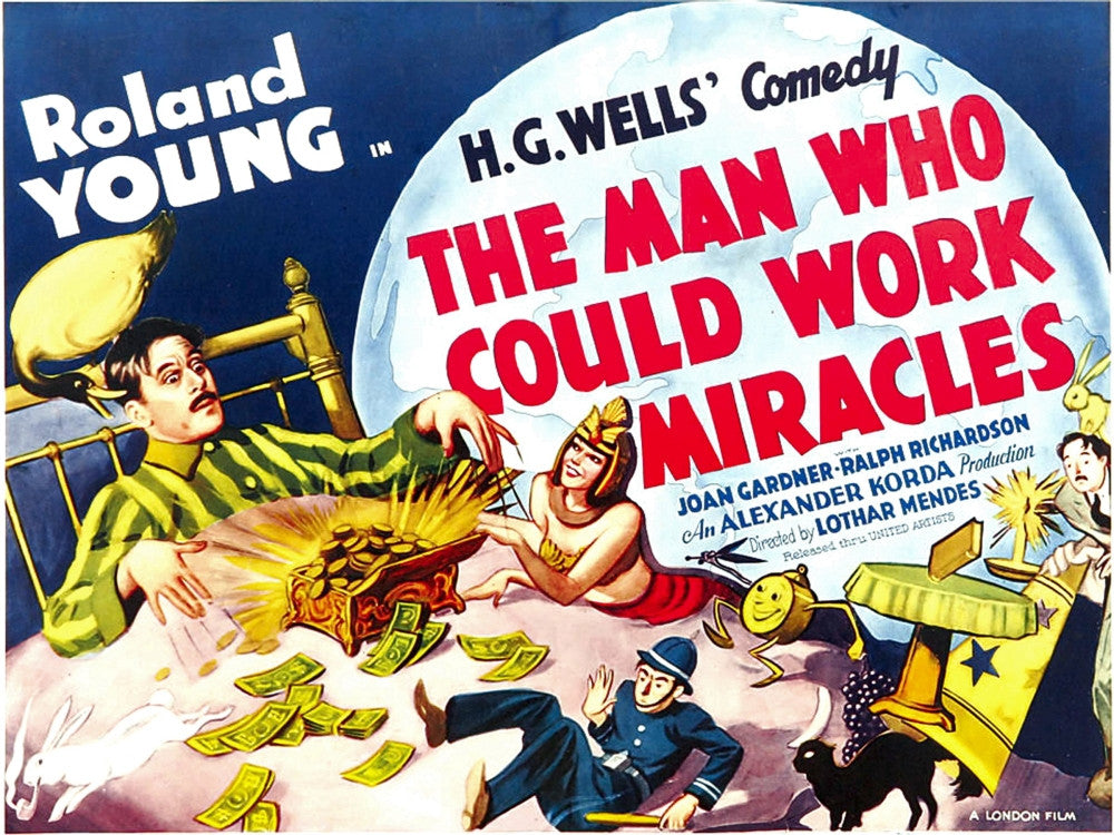 The Man Who Could Work Miracles Movie Poster Masterprint - 1936