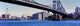 Manhattan Bridge Over River Fine Art Print - New York City