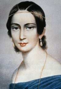 Clara Schumann Lithograph Fine Art Print by Andreas Staub