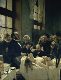 Doctor Preau Operating at the St. Louis Hospital Fine Art Print by Henri Gervex