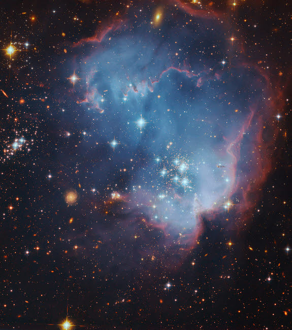 NGC 602 Starforming Complex Fine Art Print by Robert Gendler