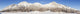 Panoramic View of Sheep Mountain in the Talkeetna Range - Winter Fine Art Print