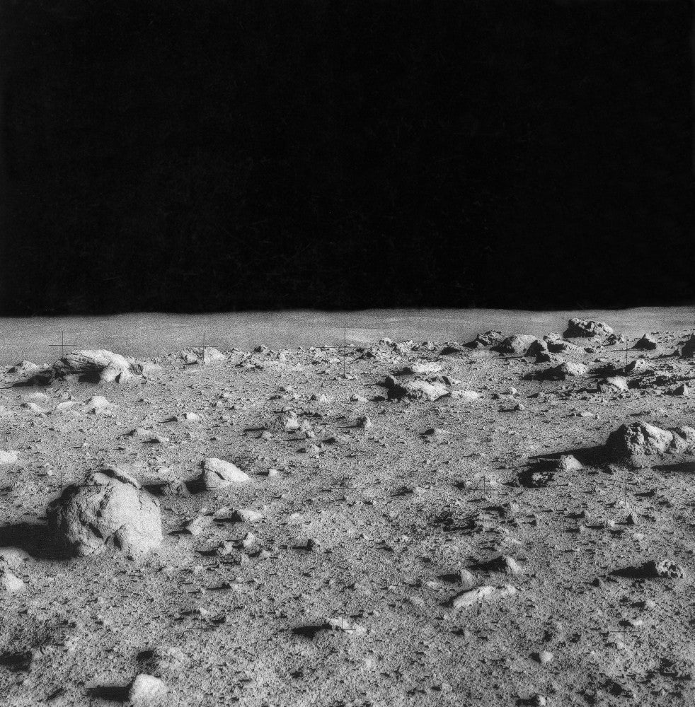 Lunar Surface Art Print - Apollo 14 Mission by Science Source