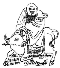Lao-Tzu Line Drawing Poster Print - Chinese Philosopher | Posterazzi