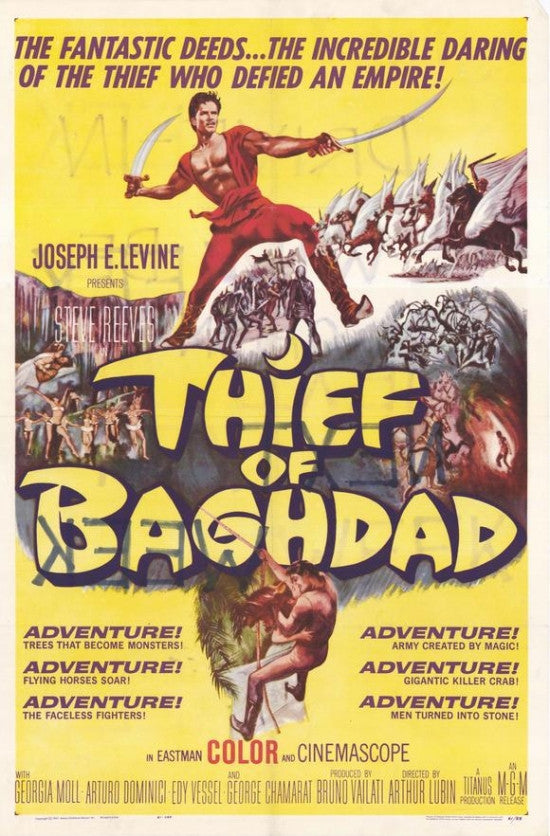 Thief of Baghdad Movie Poster Print (27x40)