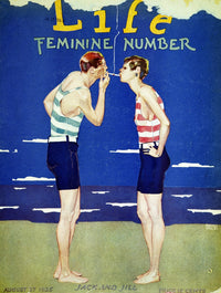 1925 Life Magazine Unisex Cover Art Print by Garrett Price