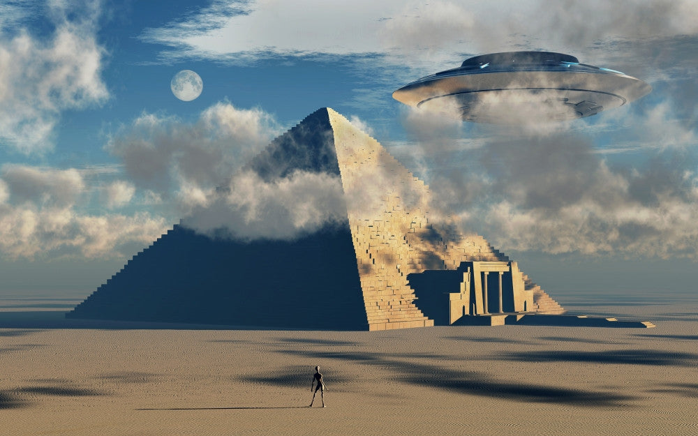Aliens and Ancient Egypt: Concept Art Print | Posterazzi