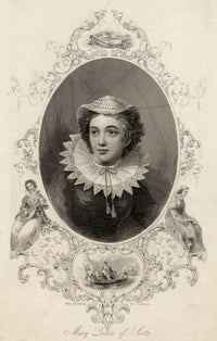 Mary Queen of Scots Fine Art Print - 19th Century Artwork