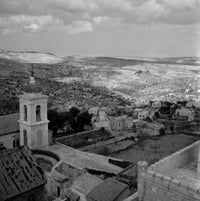 View of Bethlehem from the Roof of the Church of the Nativity Fine Art Print