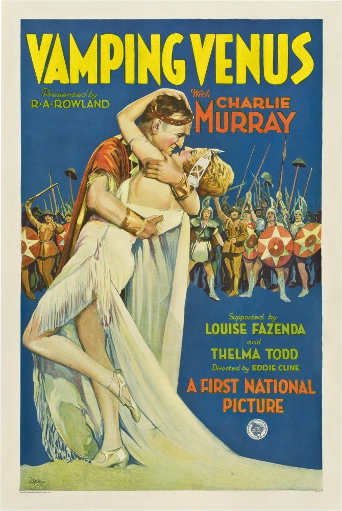 Vamping Venus Movie Poster Fine Art Print - 1928 Thelma Todd