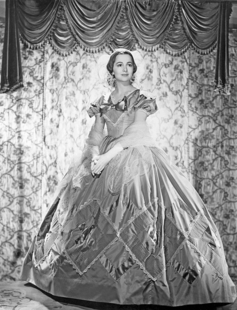 Gone With The Wind Portrait Photo Print - Olivia De Havilland, 1939