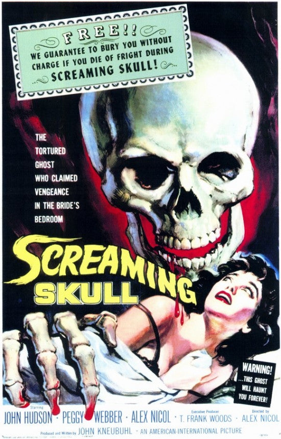 The Screaming Skull Movie Poster (11 x 17) | Posterazzi