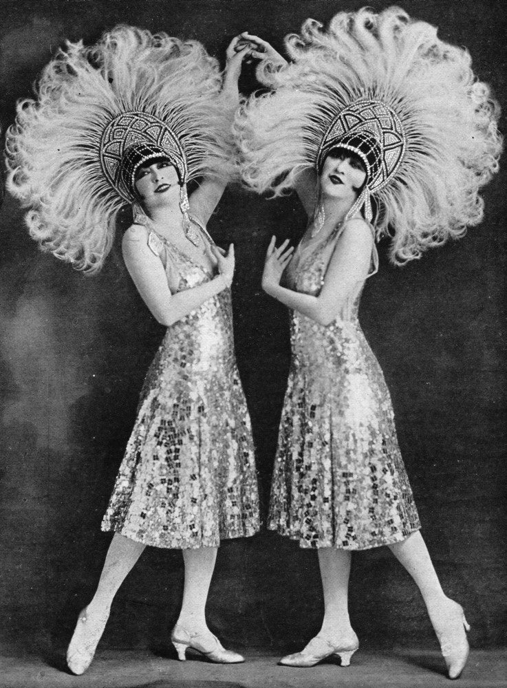 The Dolly Sisters Paris Fine Art Print by Mary Evans