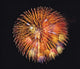 One Big Circle of Fireworks Photo Print by Panoramic Images (24x21)