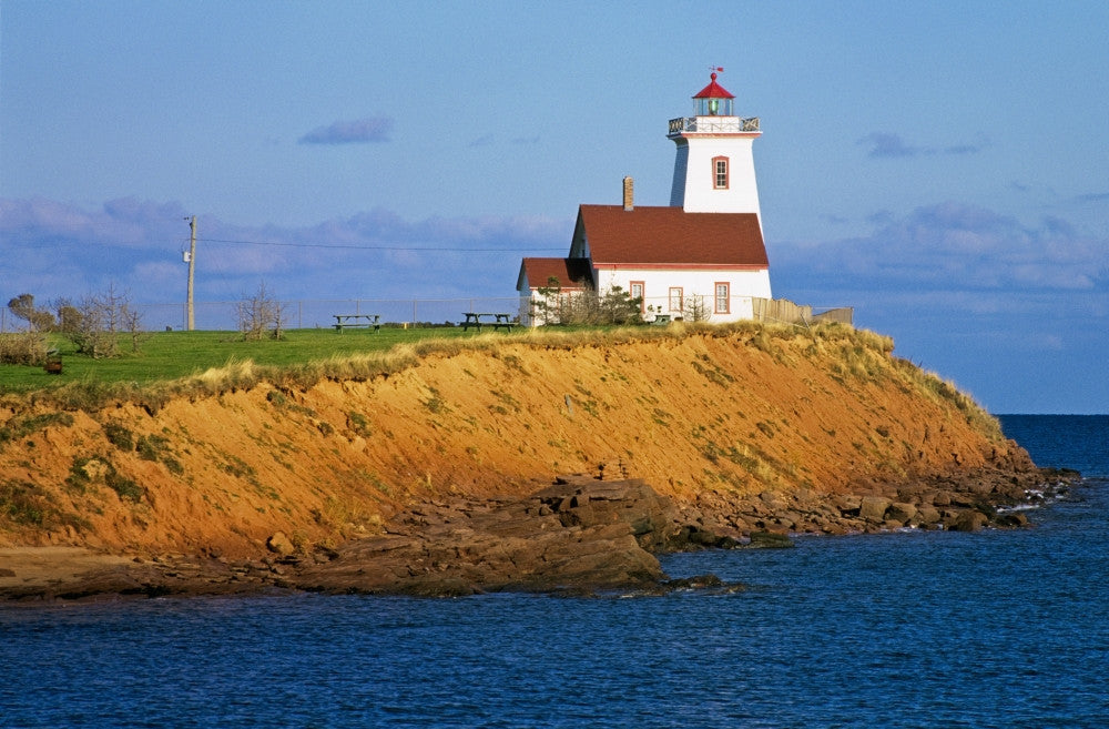 Lighthouse on Prince Edward Island, Canada Fine Art Print