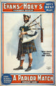 1898 American Theater Poster for 'A Parlor Match' Print
