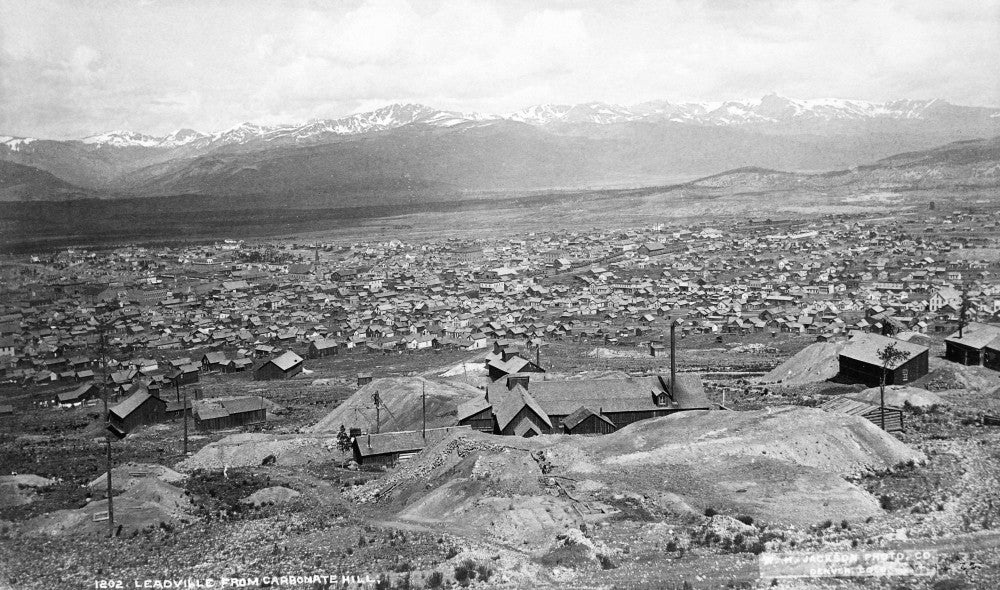 Colorado: Leadville, C1880 - Fine Art Print by William Henry Jackson