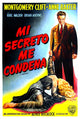 I Confess movie poster print featuring Montgomery Clift, 1953.