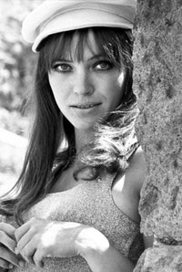 Anna Karina Hat Photo Print - Elegant and stylish portrait