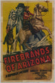 Firebrands of Arizona Movie Poster 11x17 print showcasing vibrant film artwork.