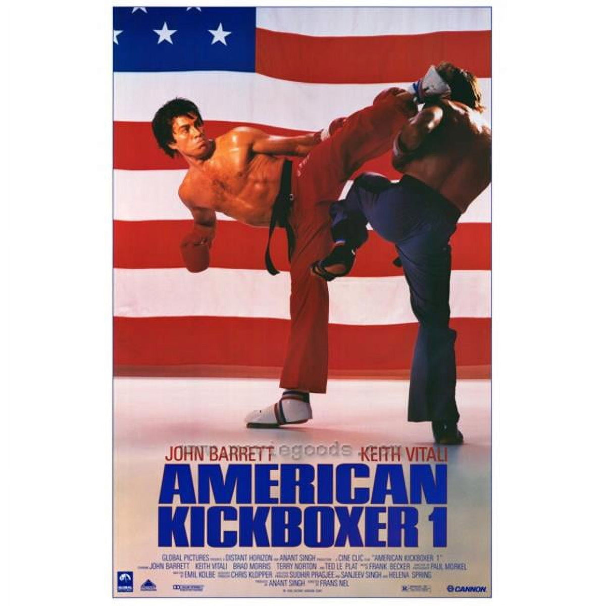 American Kickboxer 1 Movie Poster Print 27x40