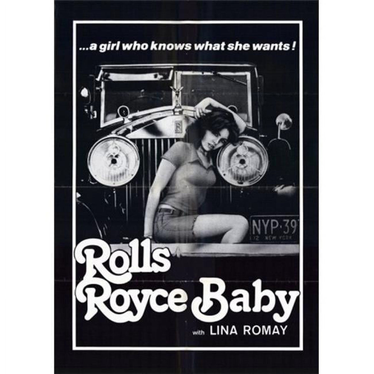 Rolls Royce Baby Movie Poster 11 x 17 - vibrant cinematic art