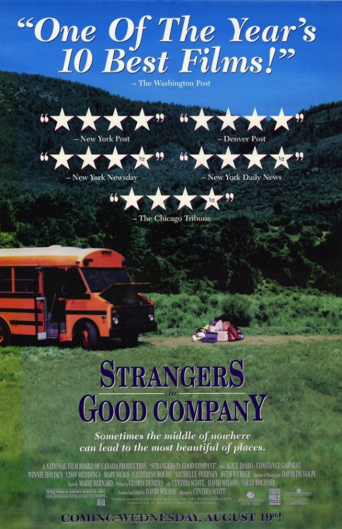 Strangers in Good Company movie poster 11x17 print